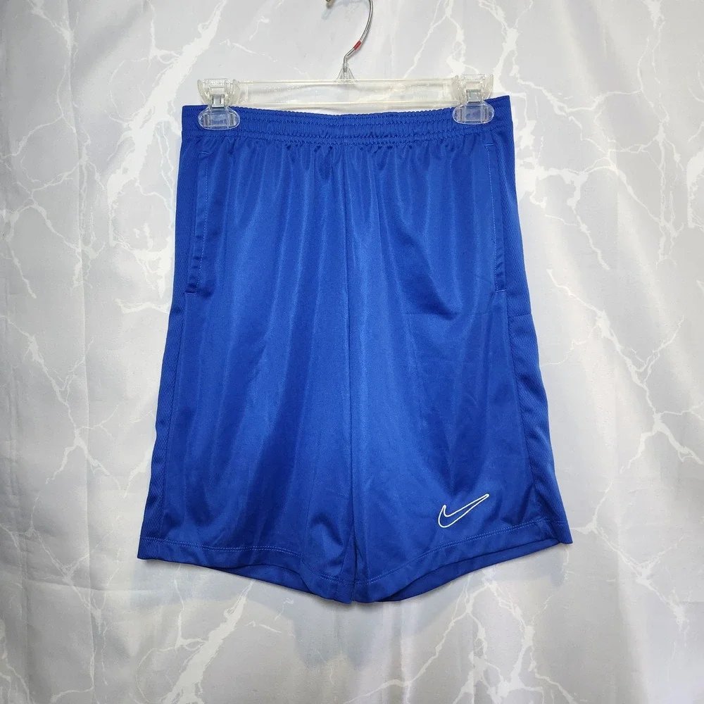 Nike Jersey Shorts Youth Boys XL Blue Pockets Dri-Fit Basketball/Baseball Sports